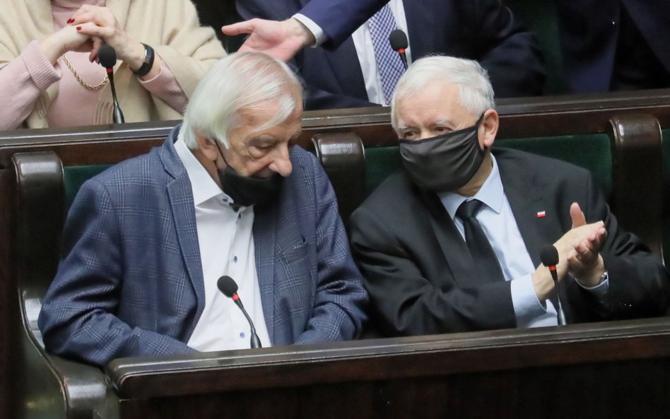 Wicemarszałek Sejmu Ryszard Terlecki był we wtorek na sali obrad