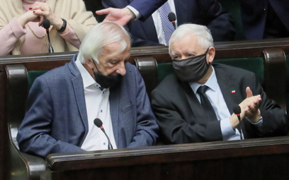 Wicemarszałek Sejmu Ryszard Terlecki był we wtorek na sali obrad