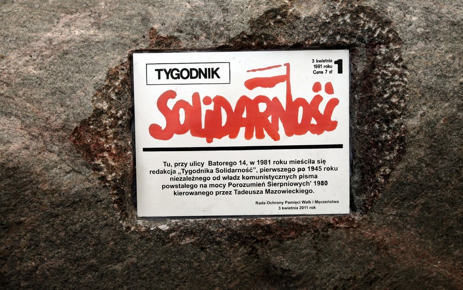 "Tygodnik Solidarność" był pierwszą gazetą powszechnie dostępną na rynku czytelniczym, która głosiła