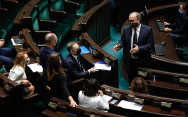 Posłowie opozycji w Sejmie