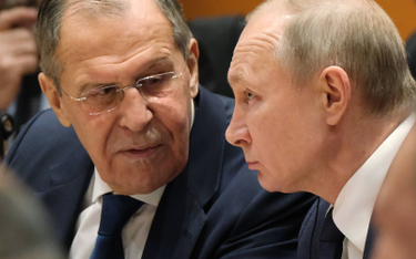 Prezydent Rosji Władimir Putin i szef rosyjskiego MSZ Siergiej Ławrow zostaną objęci sankcjami