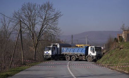 Serbska blokada w Kosowie
