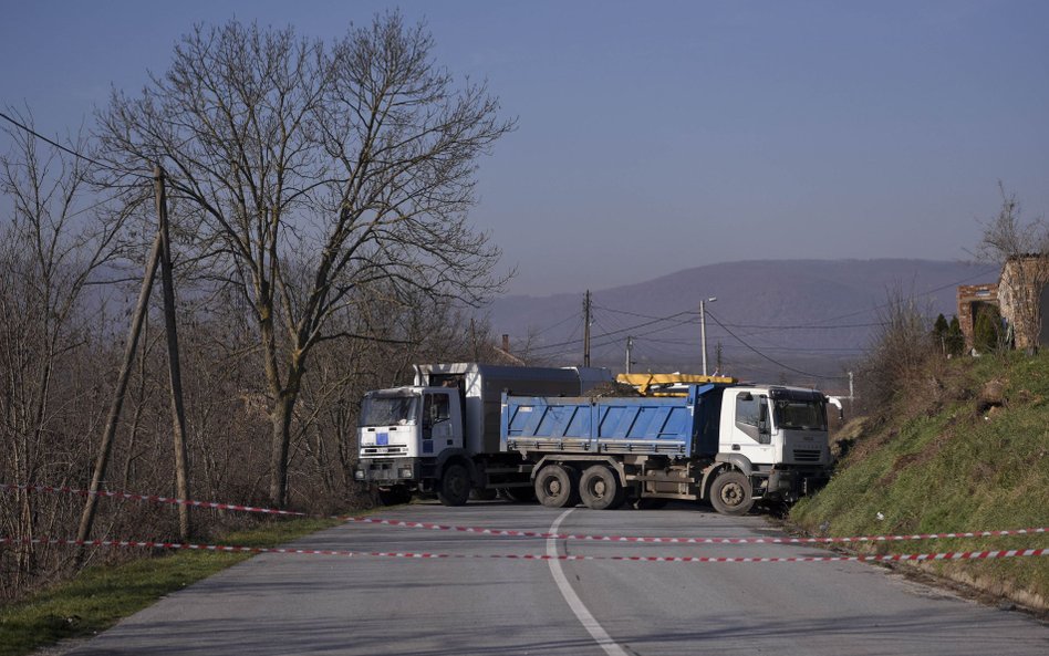 Serbska blokada w Kosowie