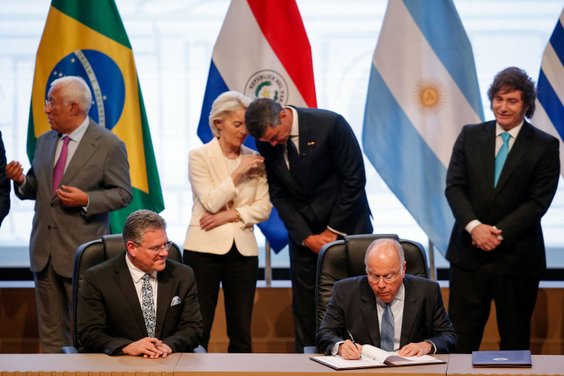 Podpisanie umowy UE-Mercosur