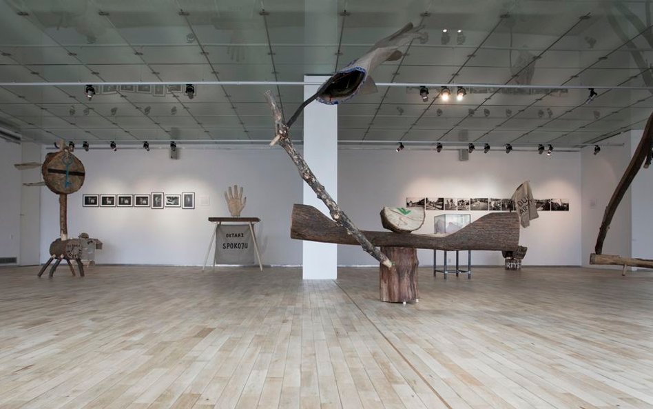 Jednym z ważnych artystów prezentujących w Opolu swoją twórczość był Jerzy Bereś.