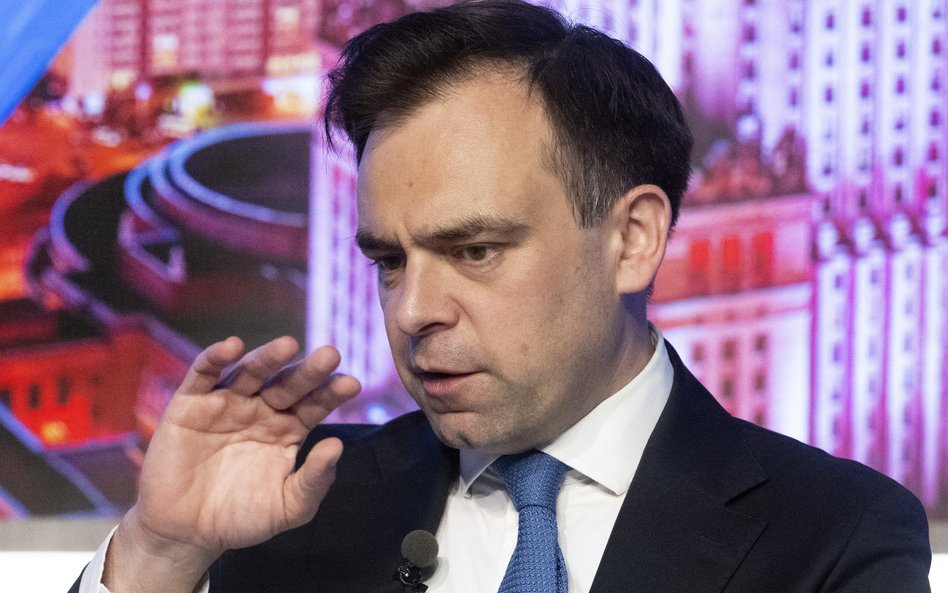 Minister finansów Andrzej Domański