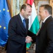 Manfred Weber (z lewej) chce utrzymać Fidesz Viktora Orbána w Europejskiej Partii Ludowej