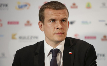Minister sportu Witold Bańka