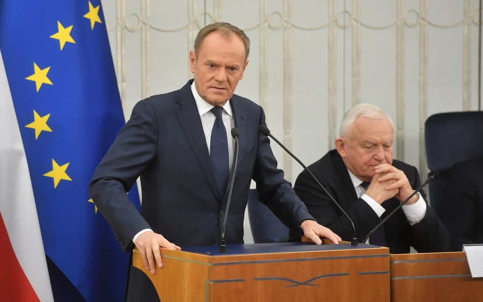 Przewodniczący Platformy Obywatelskiej Donald Tusk