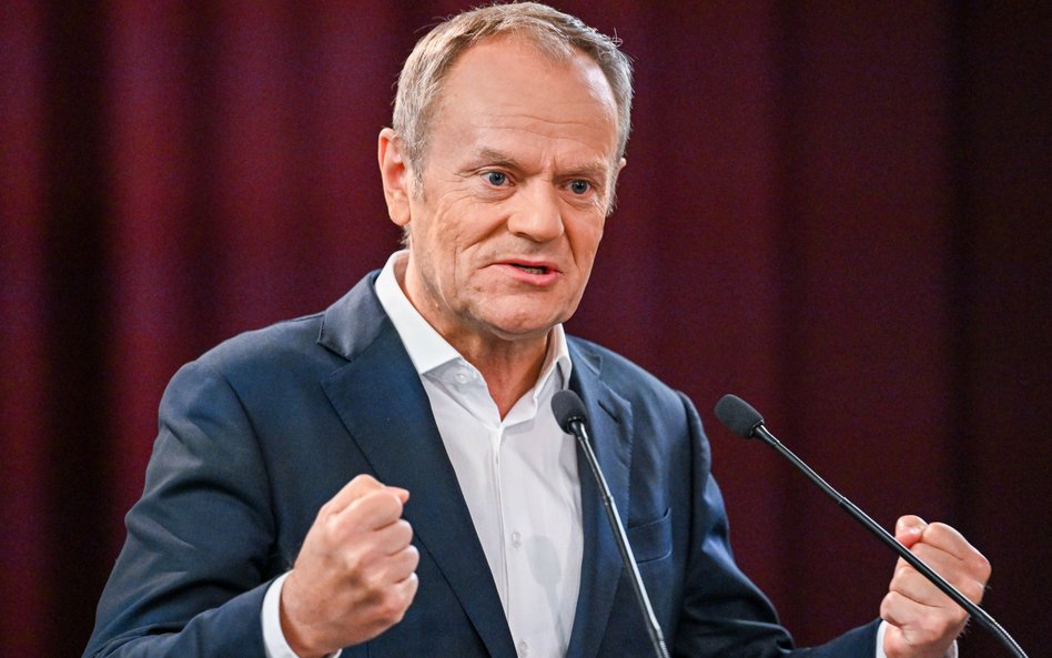 Przewodniczący Platformy Obywatelskiej Donald Tusk