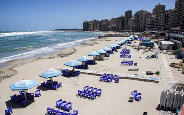 Plaża miejska w Aleksandrii