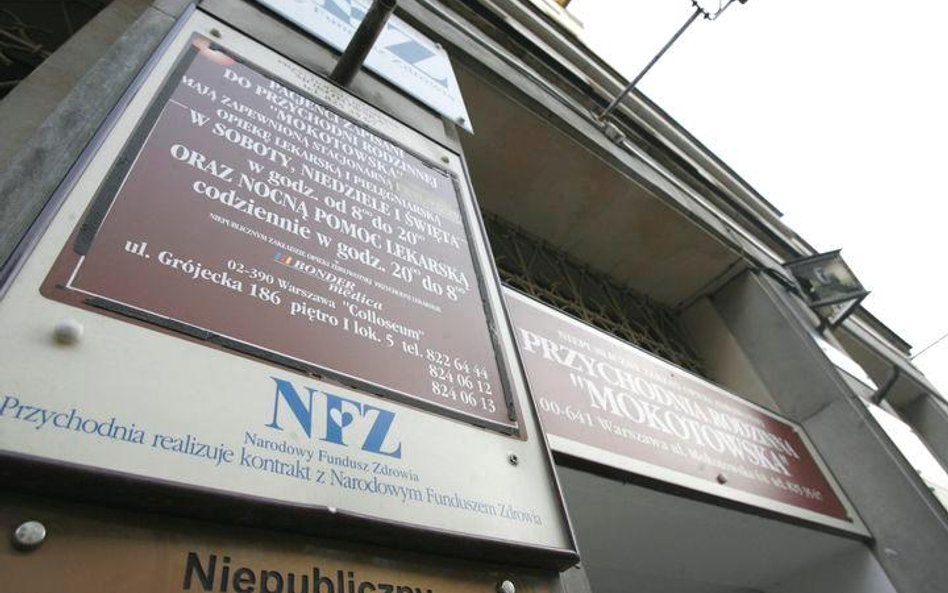 NFZ faworyzował obecnych partnerów