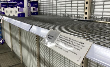 Australijskie sklepy przywracają racjonowanie produktów