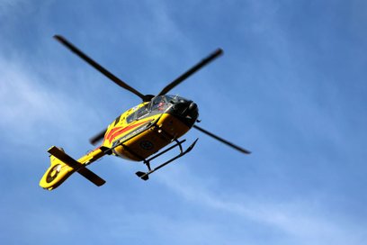 Na miejsce wezwano śmigłowiec Lotniczego Pogotowia Ratunkowego