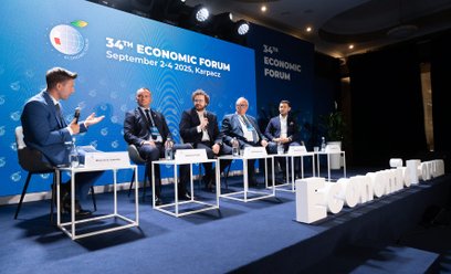 Uczestnicy debaty „Inwestycja, która zmienia zasady gry: jak partnerstwo publiczno-prywatne tworzy z