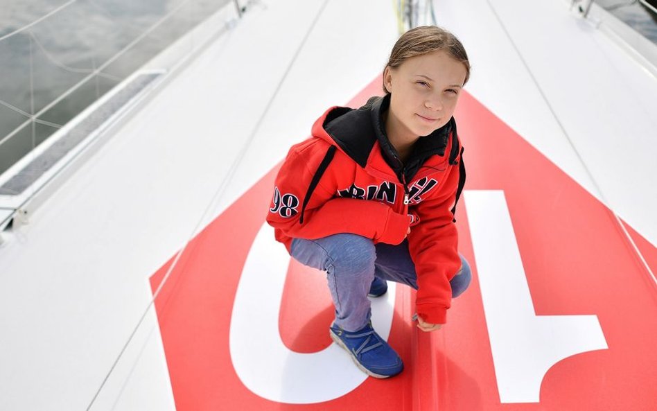 Greta Thunberg popłynie do USA zeroemisyjnym jachtem