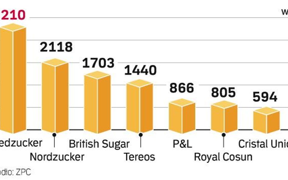 Reforma rynku cukru UE wymusiła konsolidację branży. Krajowa Spółka Cukrowa zajmuje dopiero dziesiąt