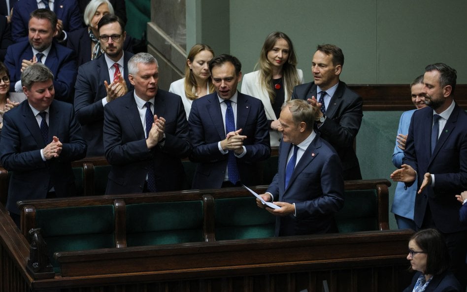 Sejm udzielił wotum zaufania rządowi Donalda Tuska