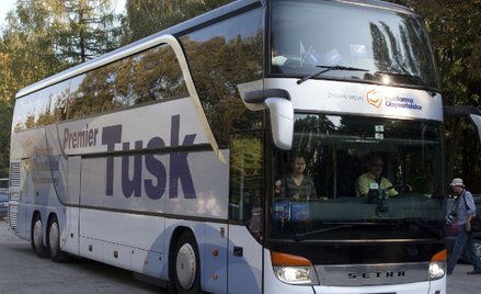 "Tuskobus" ominie Zieloną Górę