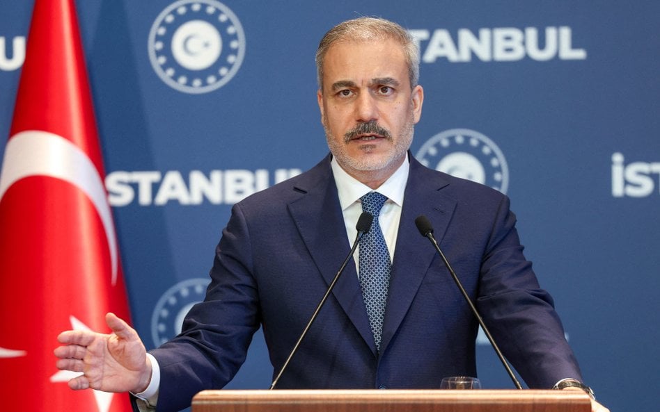 Minister spraw zagranicznych Turcji Hakan Fidan