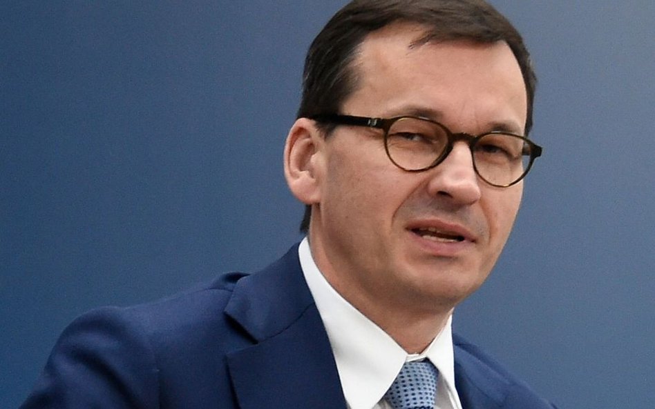 Premier Mateusz Morawiecki