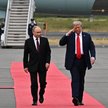 Donald Trump i Władimir Putin podczas spotkania w Anchorage na Alasce