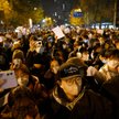 Uczestnicy protestu w Pekinie
