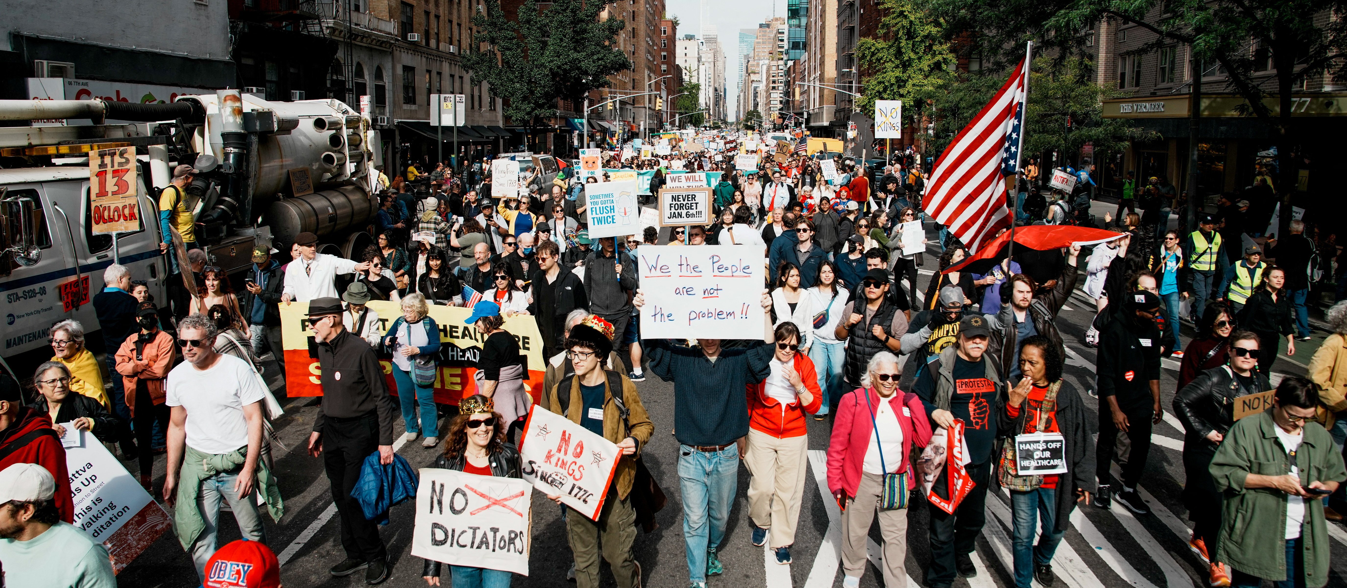 Amerykanie masowo protestują przeciwko Trumpowi