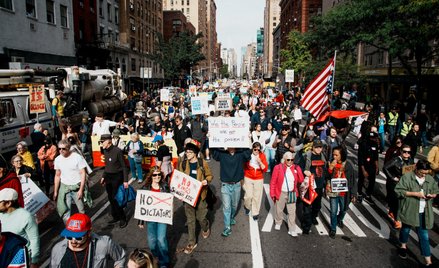 Protest w Nowym Jorku