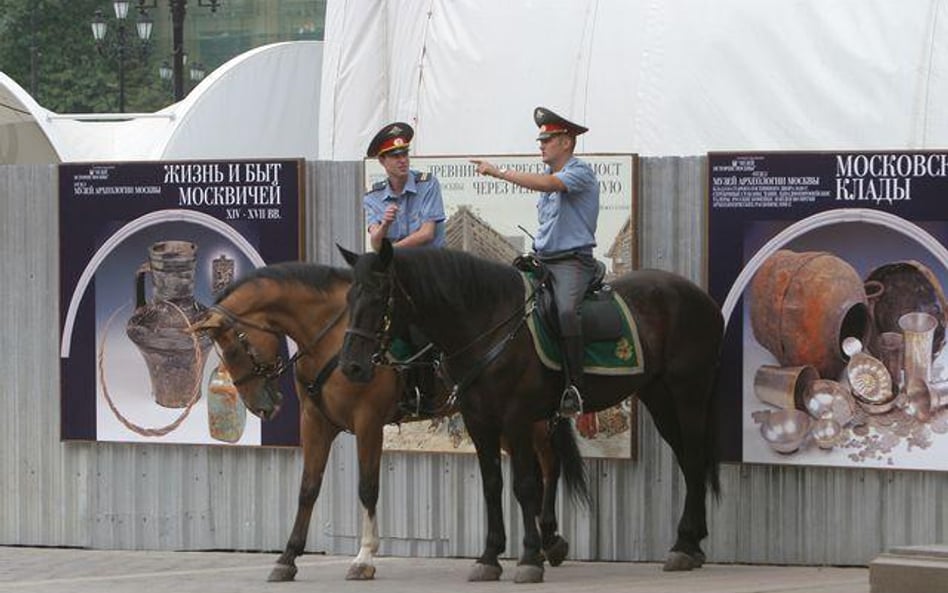 Moskiewska milicja konna