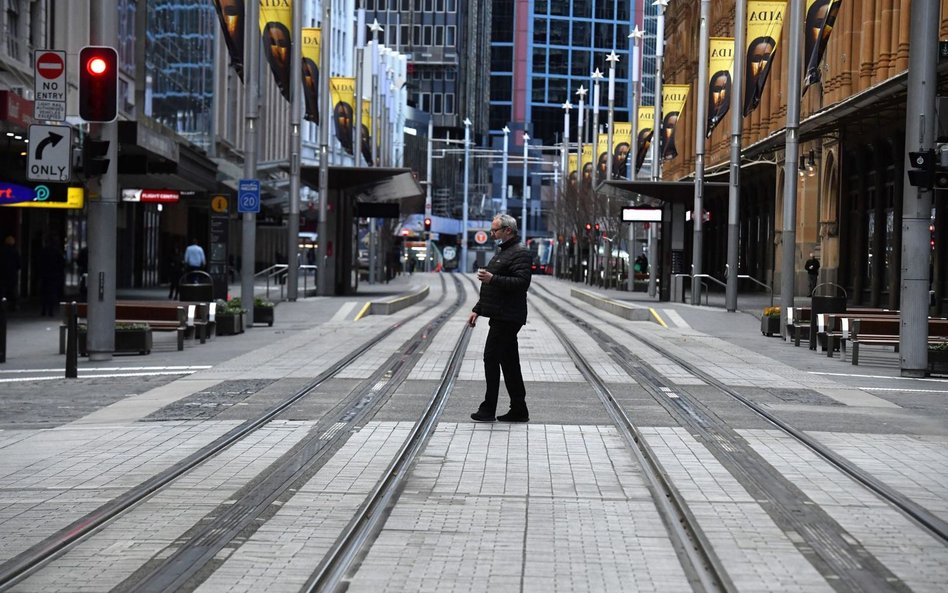 Koronawirus. Lockdown w Australii. Liczba zakażeń rośnie