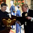 Prezydent USA Donald Trump bardzo kurtuazyjnie przyjął chińskiego przywódcę Xi Jinpinga w Waszyngton