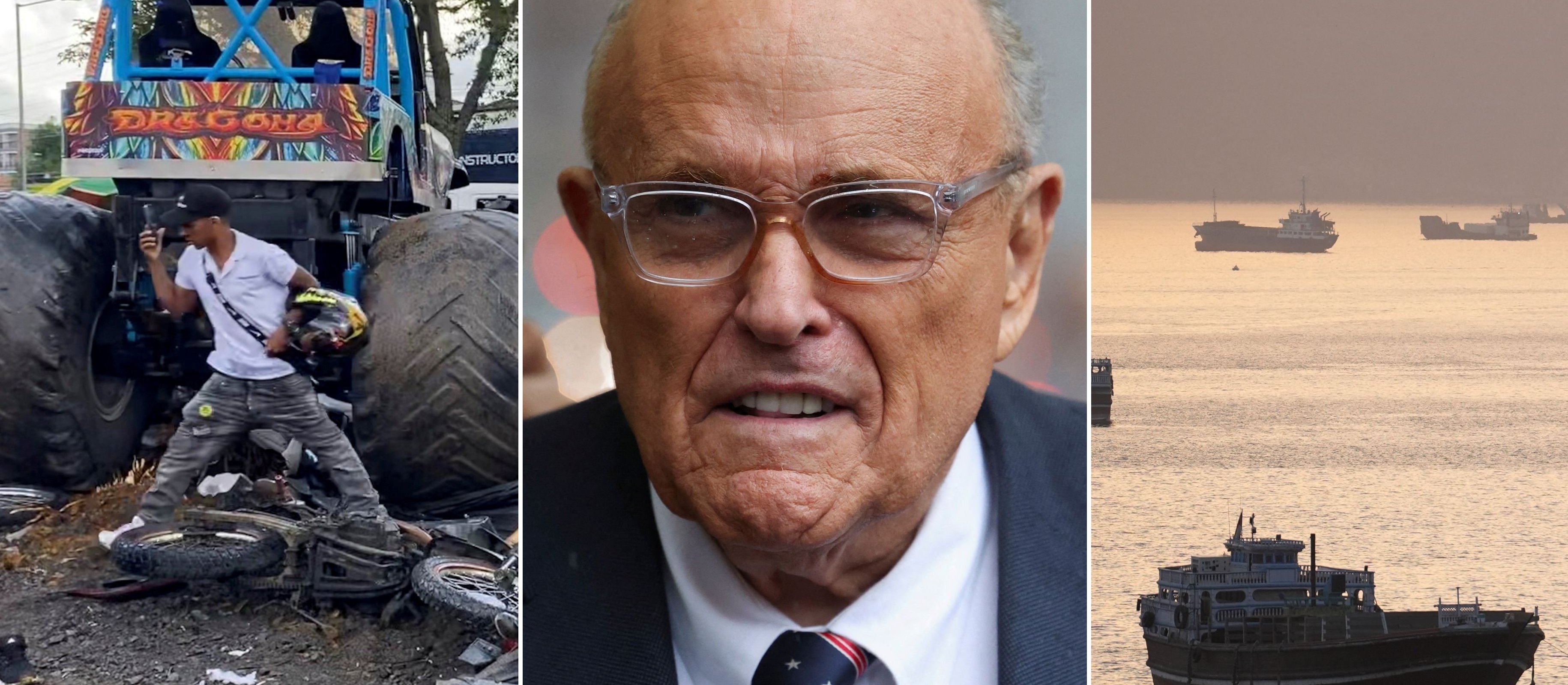 Były burmistrz Nowego Jorku, Rudy Giuliani w stanie krytycznym. Dramat na pokazie monster trucków w Kolumbii