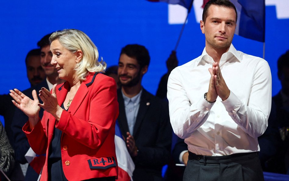 Marine Le Pen i Jordan Bardella