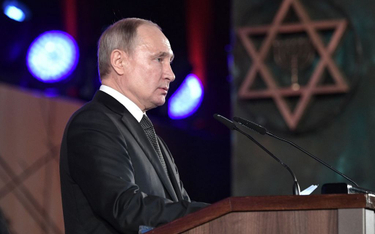 Putin w Jerozolimie: ZSRR wyzwolił Europę
