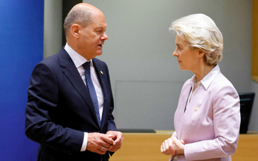 Kanclerz Niemiec Olaf Scholz i szefowa Komisji Europejskiej Ursula von der Leyen, czerwiec 2022 r.