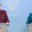 Angela Merkel (na zdj. z Beatą Szydło), która niedawno odwiedziła Warszawę rozmawiała o stanie demok