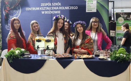 Nie brakowało na targach młodzieży, a to między innymi za sprawą licznej reprezentacji szkół rolnicz