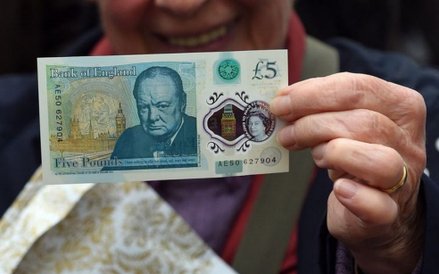 Nowy banknot o wartości 5 funtów