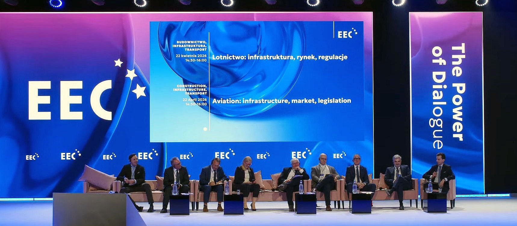 Debata o lotnictwie na kongresie EEC: W tym roku ruszy budowa Portu Polska.