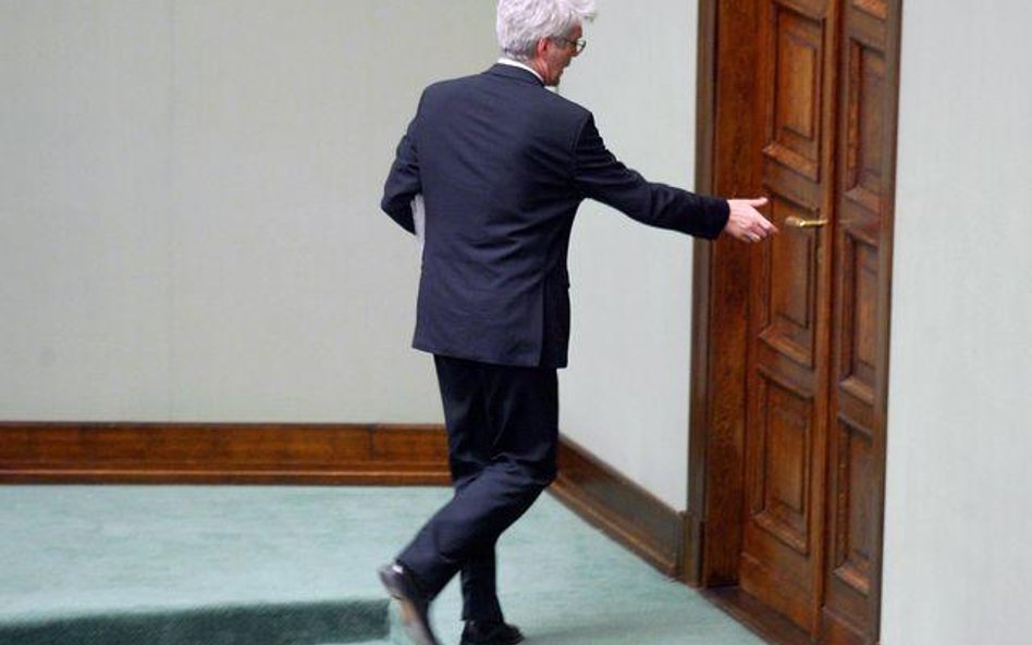 Mirosław Gronicki, były minister finansów, za rządu Marka Belki