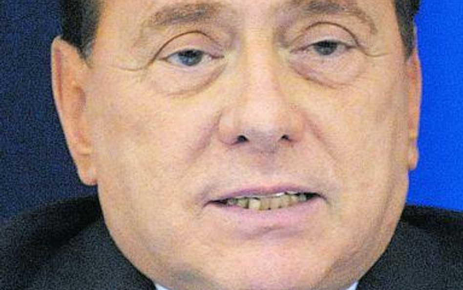 Premier Włoch Silvio Berlusconi