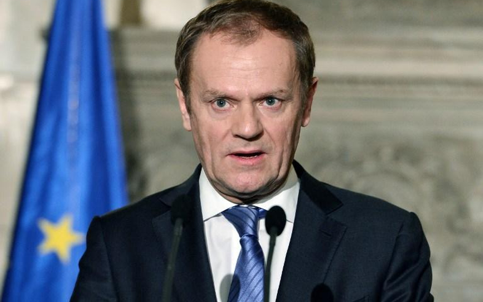 Donald Tusk próbuje sklejać Unię Europejską