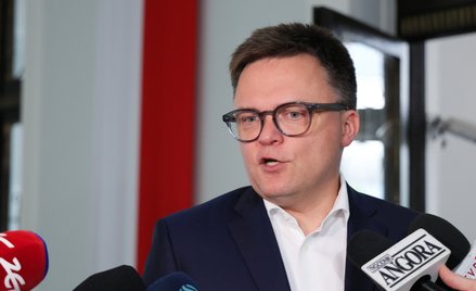 Szymon Hołownia odwiedził przedsiębiorców, ale też żołnierzy przy granicy polsko-białoruskiej