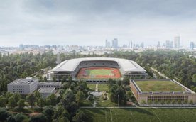 Hala Skry i kompleks Polonii z nowymi wizualizacjami. Ruszają przetargi