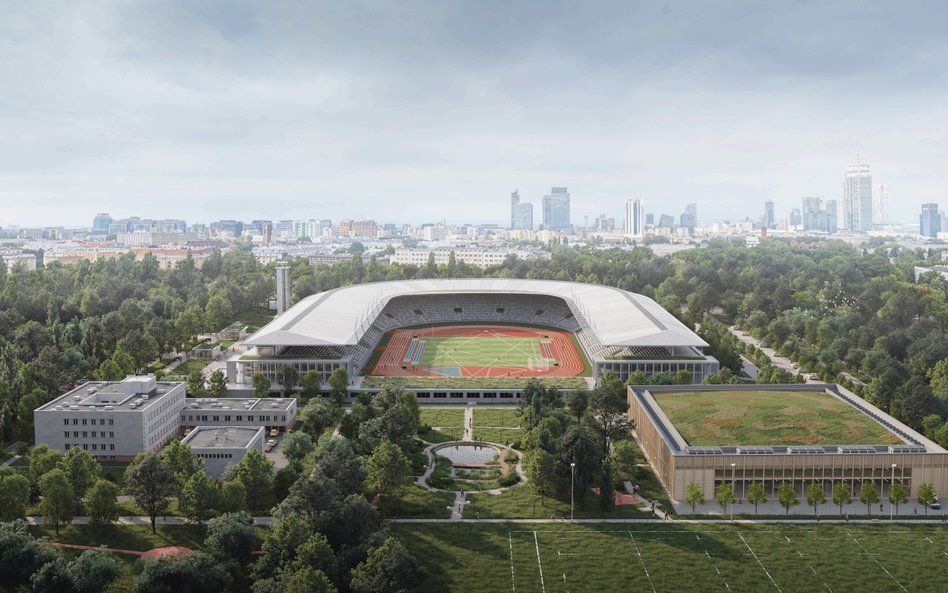 Nowa Hala Skry i kompleks Polonii z nowymi wizualizacjami. Ruszają przetargi