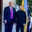 Październik 2025. Prezydent USA Donald Trump i prezydent Ukrainy Wołodymyr Zełenski