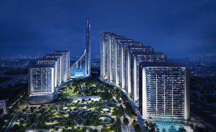 Dzielnica Dubaju, zaprojektowana wspólnie przez Mercedesa i Binghatti Developers, obejmuje ponad 13 