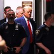 Były prezydent USA Donald Trump przybywa na rozprawę w sądzie karnym na Manhattanie, 4 kwietnia