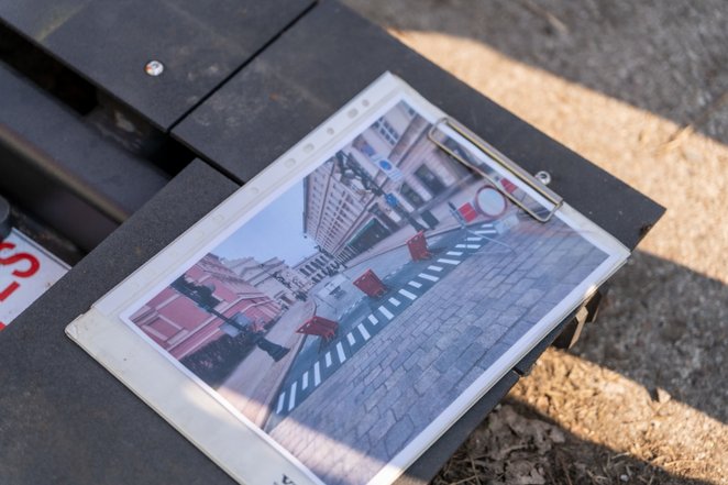 Blokada schowana w "leżącym policjancie" będzie łatwa do otwarcie i skuteczna w powstzrymywaniu prze